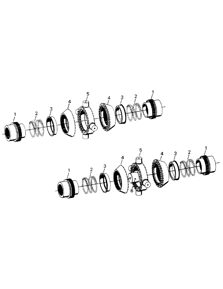 Схема запчастей Case IH KP-1360 - (04-59) - NO-SPIN AXLE AND DIFFERENTIAL (04) - Drive Train