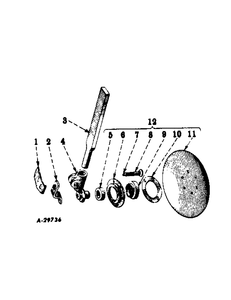 Схема запчастей Case IH 1269 - (AL-11) - DISK WEEDERS AND SCRAPER 