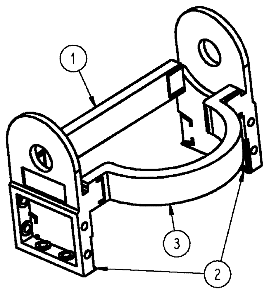 Схема запчастей Case IH SPX3310 - (08-006) - MOUNT EXT, CARRIER (09) - BOOMS