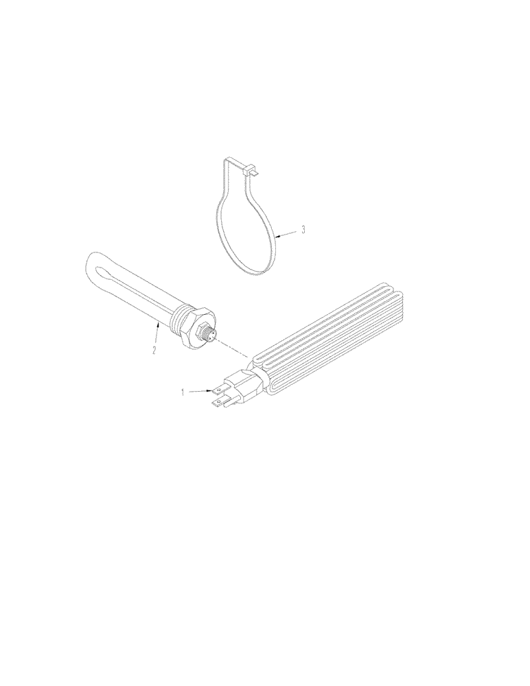 Схема запчастей Case IH STX325 - (02-07) - BLOCK HEATER (02) - ENGINE