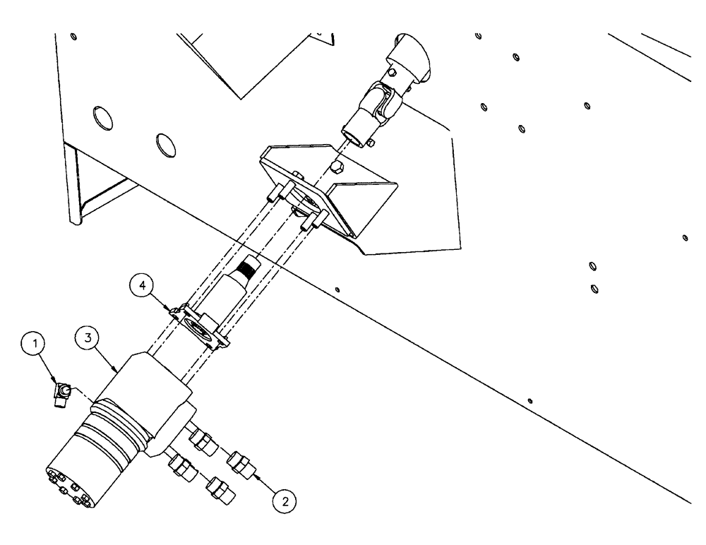 Схема запчастей Case IH FLX4375 - (06-007) - STEERING ORBIT GROUP (07) - HYDRAULICS