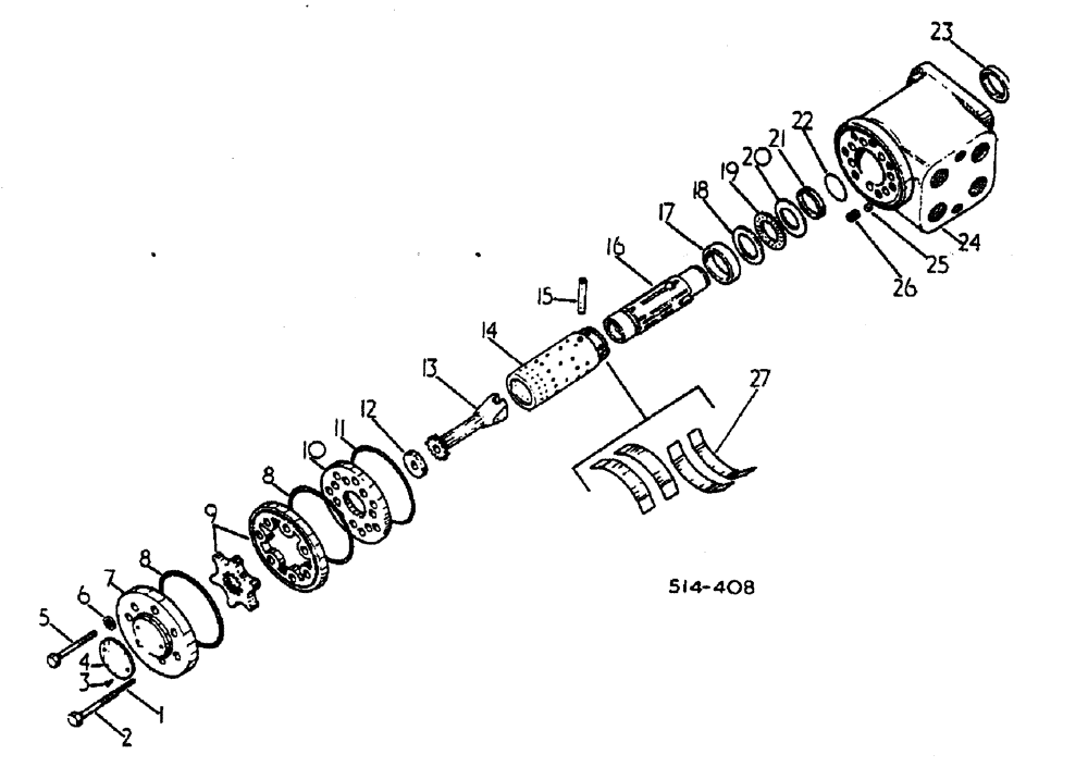 Схема запчастей Case IH 884 - (10-046) - VALVE ASSY - INTEGRAL STEERING VALVE (07) - HYDRAULICS