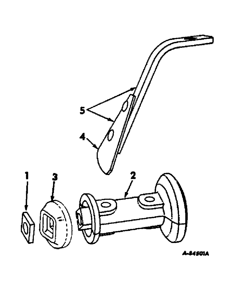 Схема запчастей Case IH 61 - (L-6) - FURROW FILLER & FURROW FILLER DISK SCRAPER 