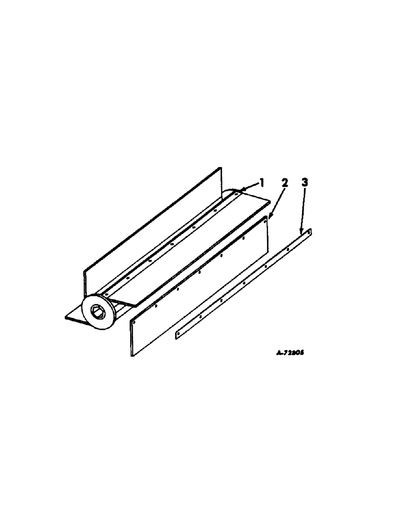 Схема запчастей Case IH 303 - (071) - FLEXIBLE CYLINDER BEATER, BEAN SPECIAL (72) - SEPARATION