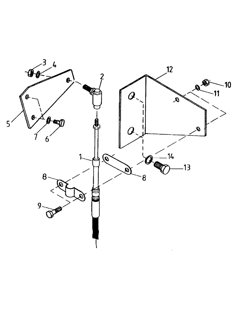 Схема запчастей Case IH 7000 - (C04-03) - THROTTLE, 6CT Engine & Engine Attachments