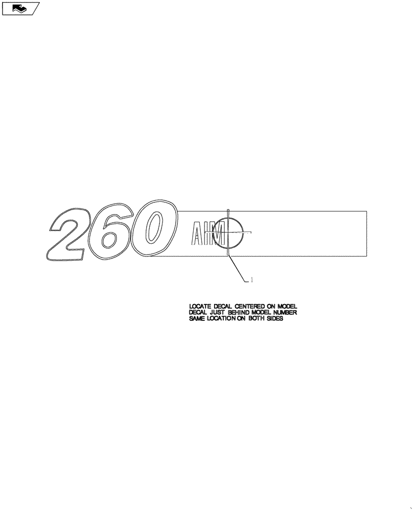 Схема запчастей Case IH 4420 - (10-013) - AIM COMMAND DECAL GROUP (13) - DECALS