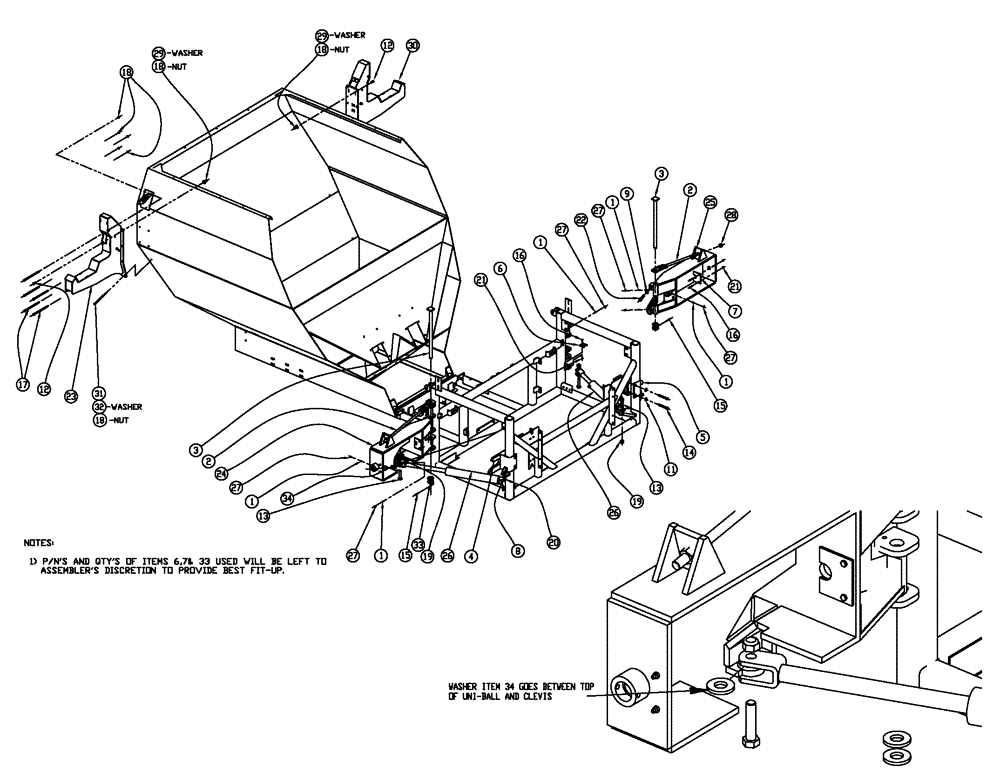 Схема запчастей Case IH 810 - (04-003) - BOOM FOLD PARTS, 70, "SERIAL # 6700 AND LATER" Boom Group