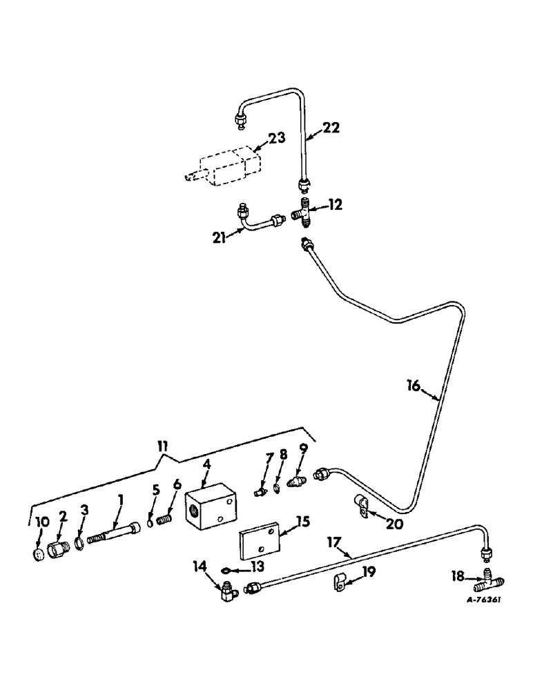 Схема запчастей Case IH 315 - (F-09) - HYDRAULICS SYSTEM, FOOT-N-INCH HYDRAULIC PARTS (07) - HYDRAULIC SYSTEM