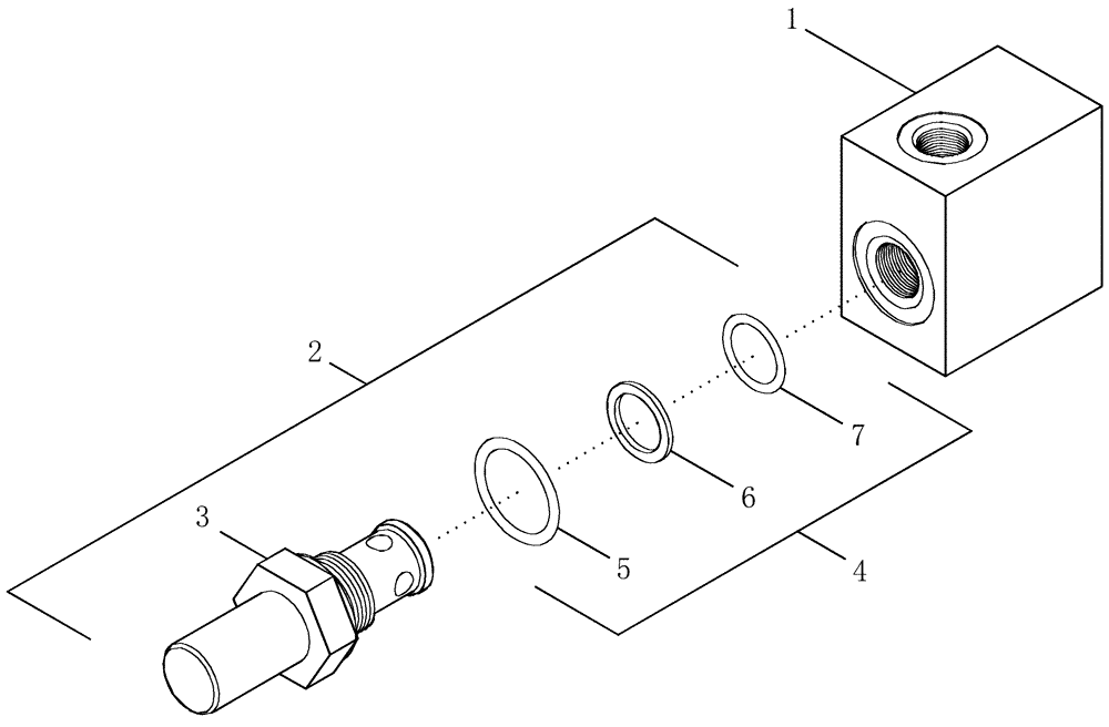 Схема запчастей Case IH LX192 - (35.701.CD) - RELIEF VALVE, BLOCK (35) - HYDRAULIC SYSTEMS