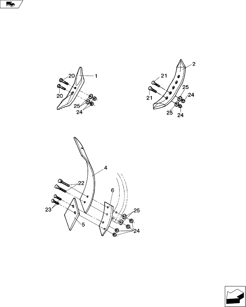 Схема запчастей Case IH CHIZZL CHAMP - (75.200.01) - CHISEL POINTS (75) - SOIL PREPARATION