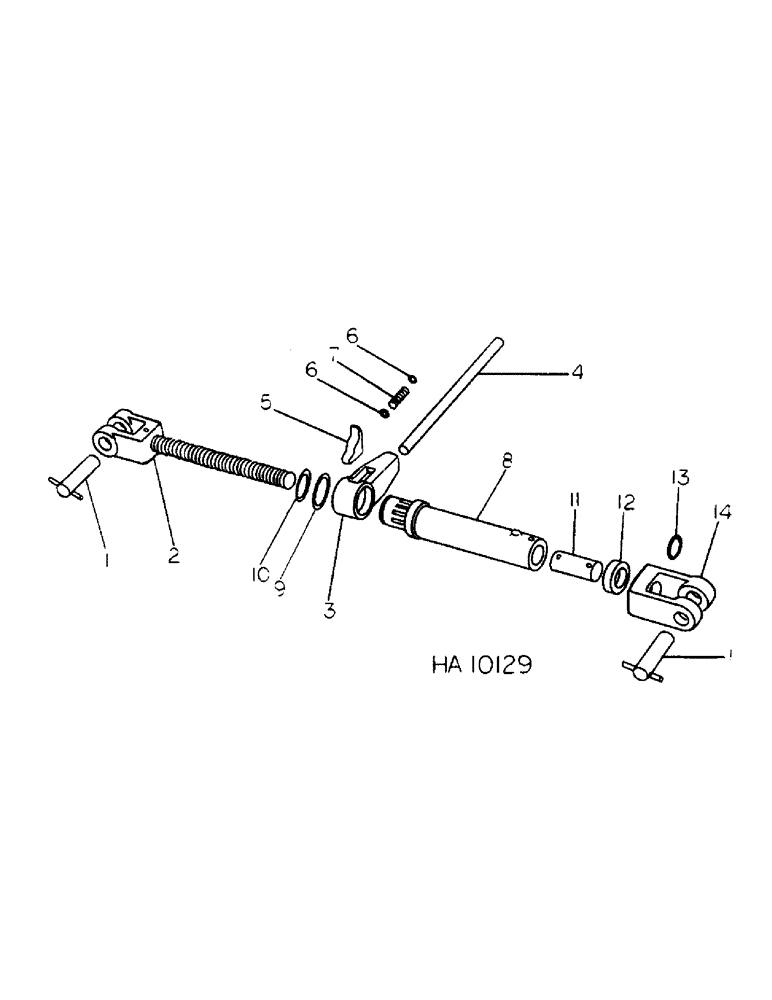 Схема запчастей Case IH 55 - (D-04) - HAND LIFT 