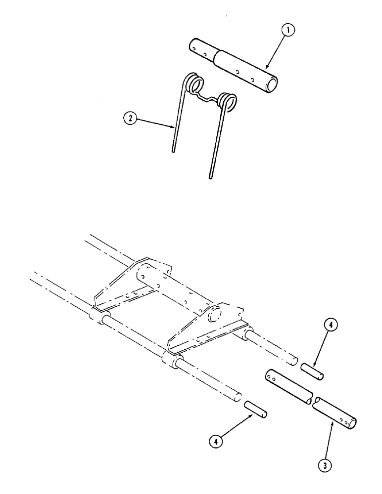 Схема запчастей Case IH 4500 - (9-090) - TOOLING EQUIPMENT, MULCHER EXTENSION AND MULCHER SPANNER, 1 FOOT 3 INCH MULCHER EXTENSION, 3 BAR (09) - CHASSIS/ATTACHMENTS