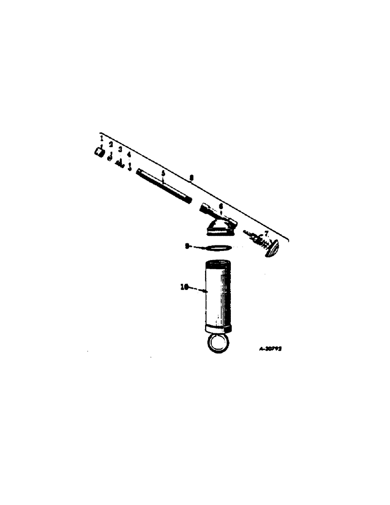 Схема запчастей Case IH 100 - (02-3) - MISCELLANEOUS, HAND LUBRICATOR Accessories & Attachments / Miscellaneous