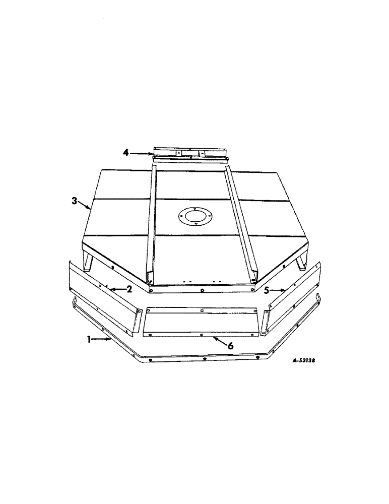 Схема запчастей Case IH 28 - (D-02) - MAIN FRAME 