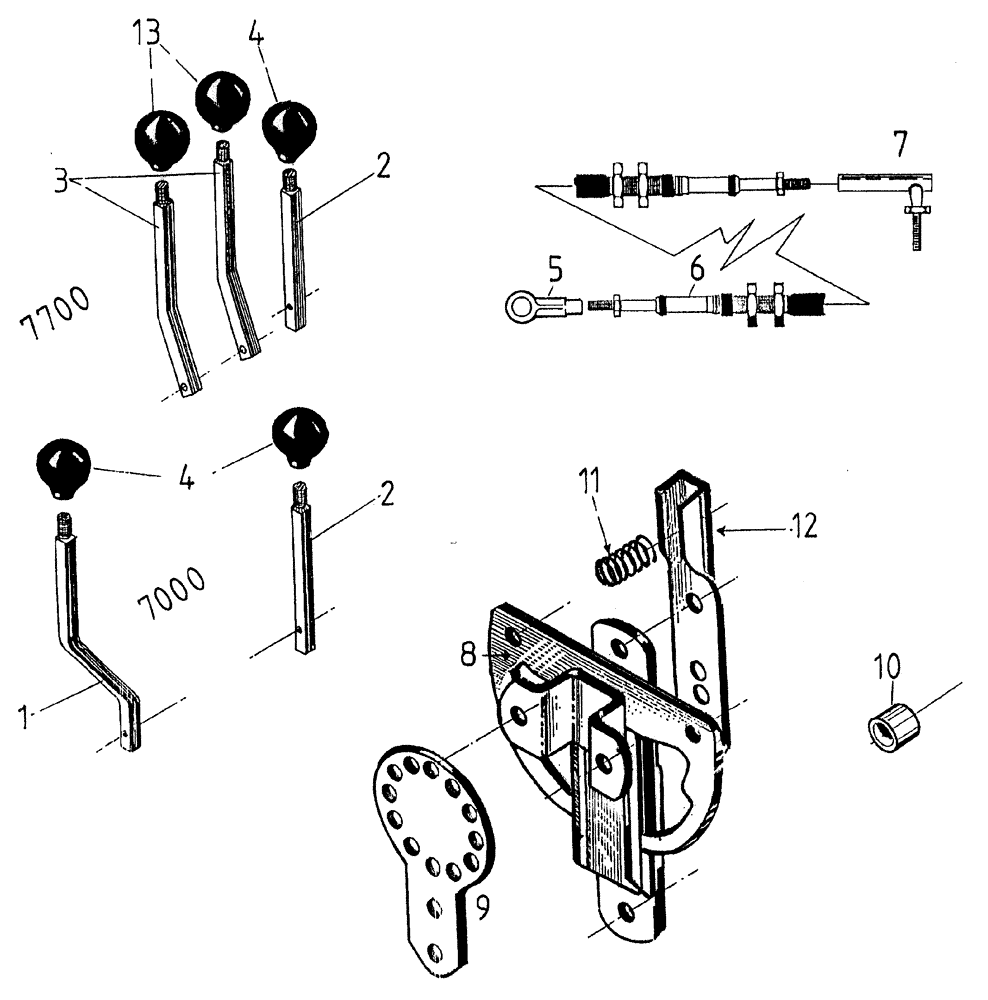 Схема запчастей Case IH 7700 - (A04[11]) - CABIN CONTROLS Mainframe & Functioning Components