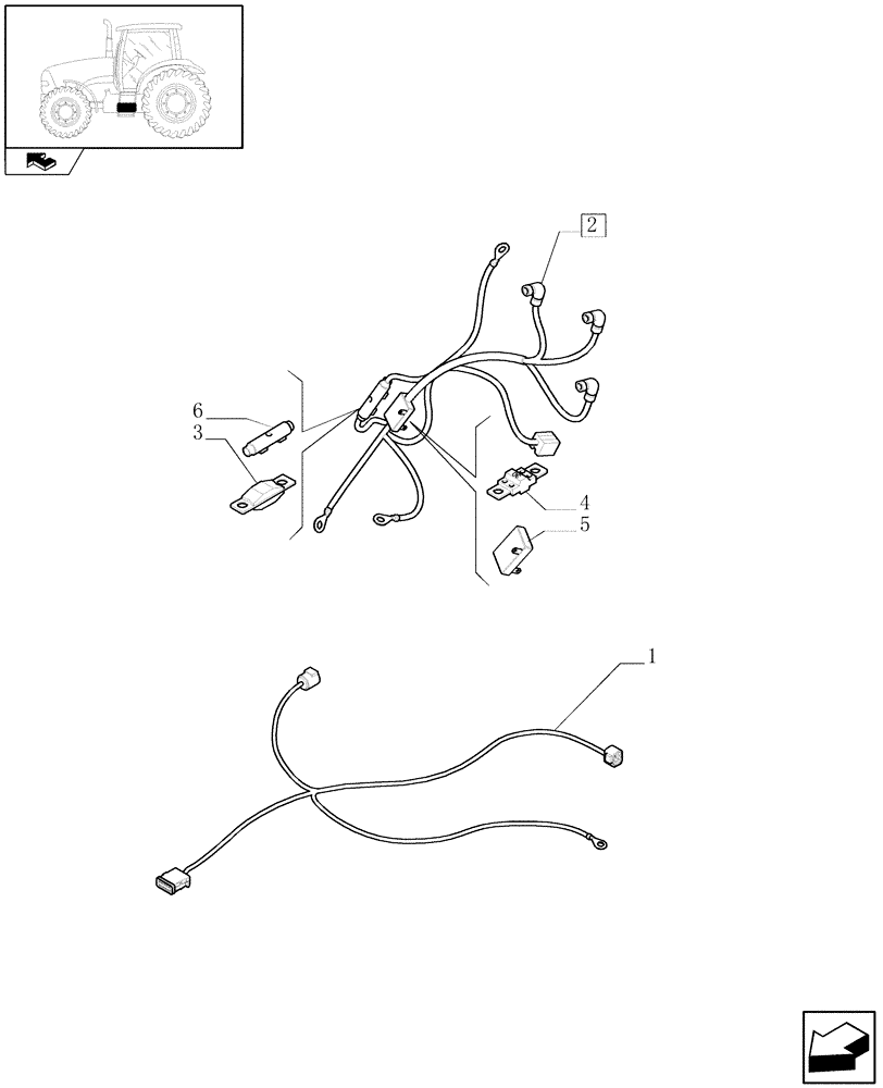 Схема запчастей Case IH PUMA 165 - (1.75.3/01[02]) - (VAR.752) ELECTRONIC BATTERY ISOLATOR (06) - ELECTRICAL SYSTEMS