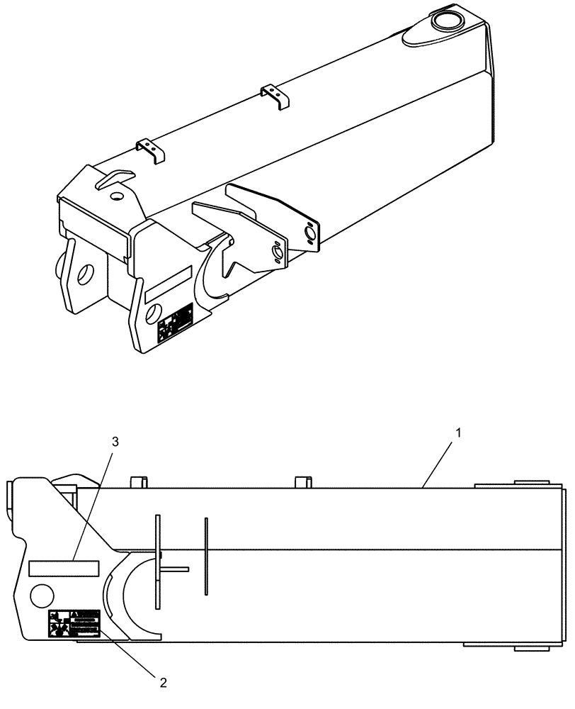 Схема запчастей Case IH 1260 - (90.180.09) - DECALS - INNER WING (90) - PLATFORM, CAB, BODYWORK AND DECALS