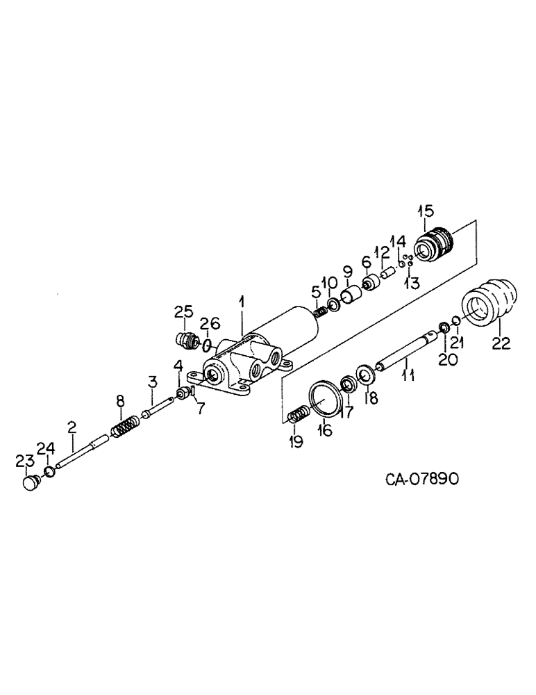 Схема запчастей Case IH 5488 - (10-17) - HYDRAULICS, INDEPENDENT POWER TAKE-OFF VALVE (07) - HYDRAULICS