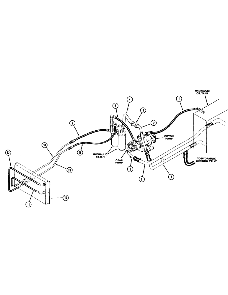 Схема запчастей Case IH STEIGER - (1-10) - PICTORIAL INDEX, MAIN HYDRAULICS (00) - PICTORIAL INDEX