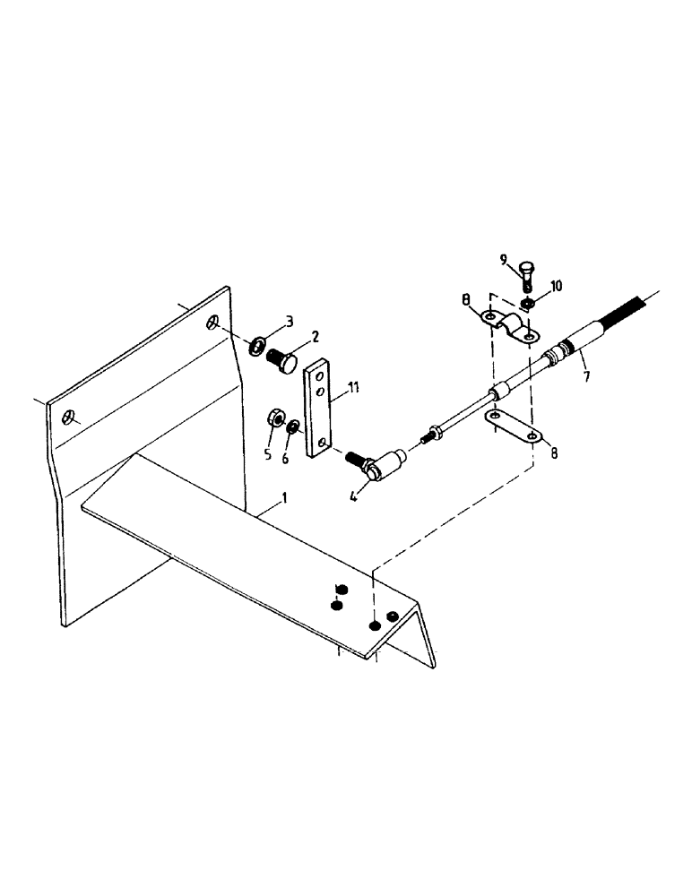 Схема запчастей Case IH 7700 - (C04-04) - THROTTLE, M11 Engine & Engine Attachments