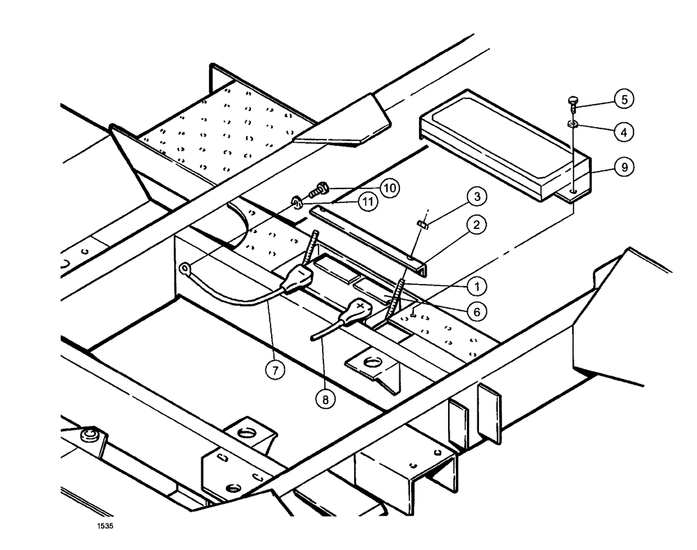 Схема запчастей Case IH SPX3200B - (049) - BATTERY PACKAGE (55) - ELECTRICAL SYSTEMS
