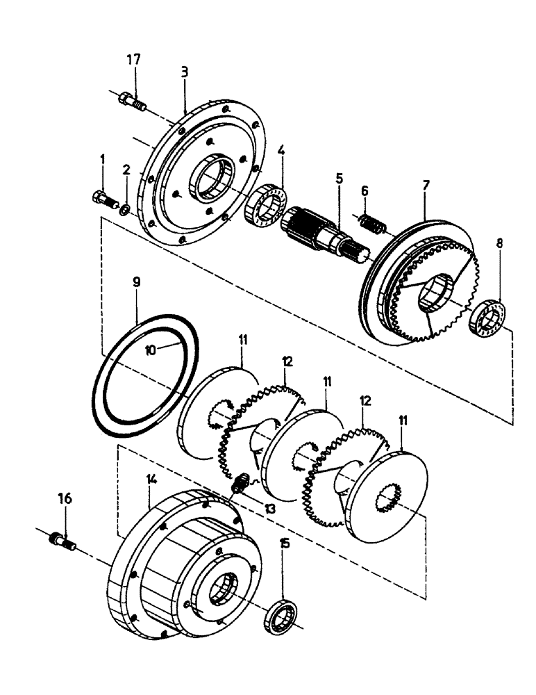 Схема запчастей Case IH 7700 - (A09-09) - FAIL SAFE BRAKE, 7000 Mainframe & Functioning Components
