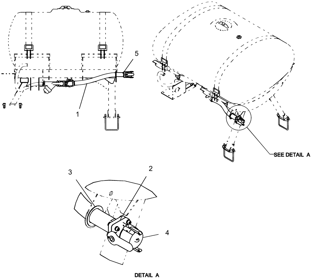 Схема запчастей Case IH 1250 - (75.110.10) - LIQUID FERTILIZER - QUICK FILL - 12 ROW, 400 GALLON TANK (75) - SOIL PREPARATION