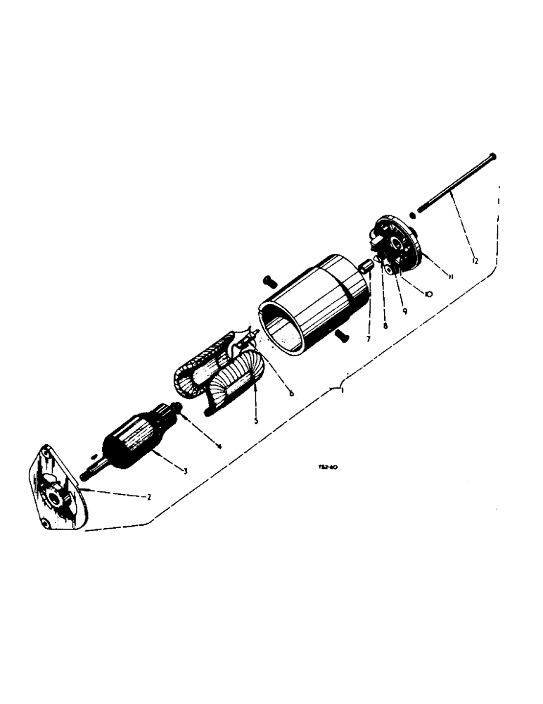 Схема запчастей Case IH 2300 - (3-13) - ELECTRICAL, GENERATOR (06) - ELECTRICAL SYSTEMS
