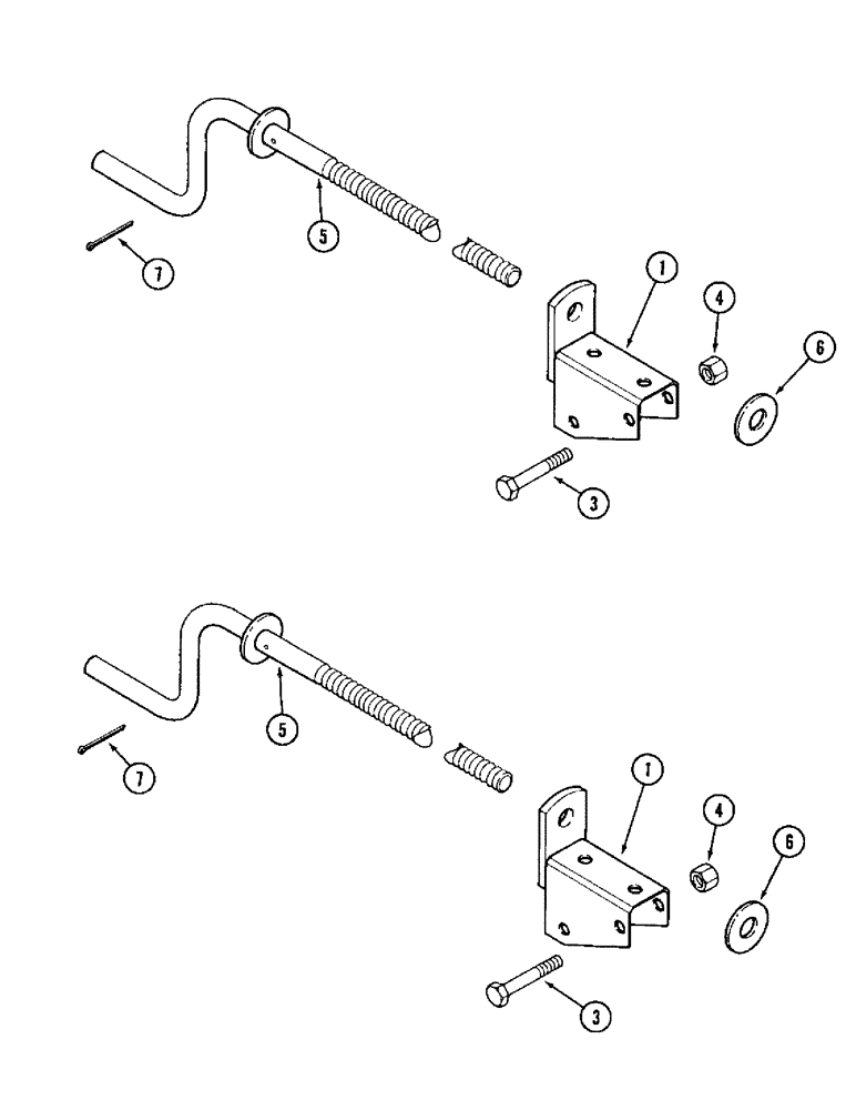 Схема запчастей Case IH 1010 - (9A-42) - REEL FORE AND AFT ADJUSTMENT, MECHANICAL (58) - ATTACHMENTS/HEADERS