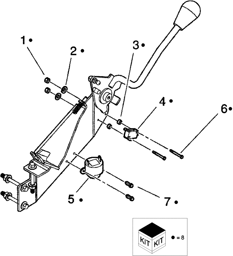 Схема запчастей Case IH SCOUT XL - (88.429.01) - DIA KIT, REVERSE BUZZER (88) - ACCESSORIES