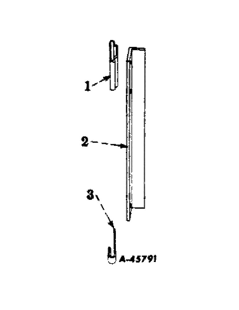 Схема запчастей Case IH 25 - (A-26) - SAFETY LIGHTING ATTACHMENT (SPECIAL), (FOR NO. 25 ROTARY CUTTER) 