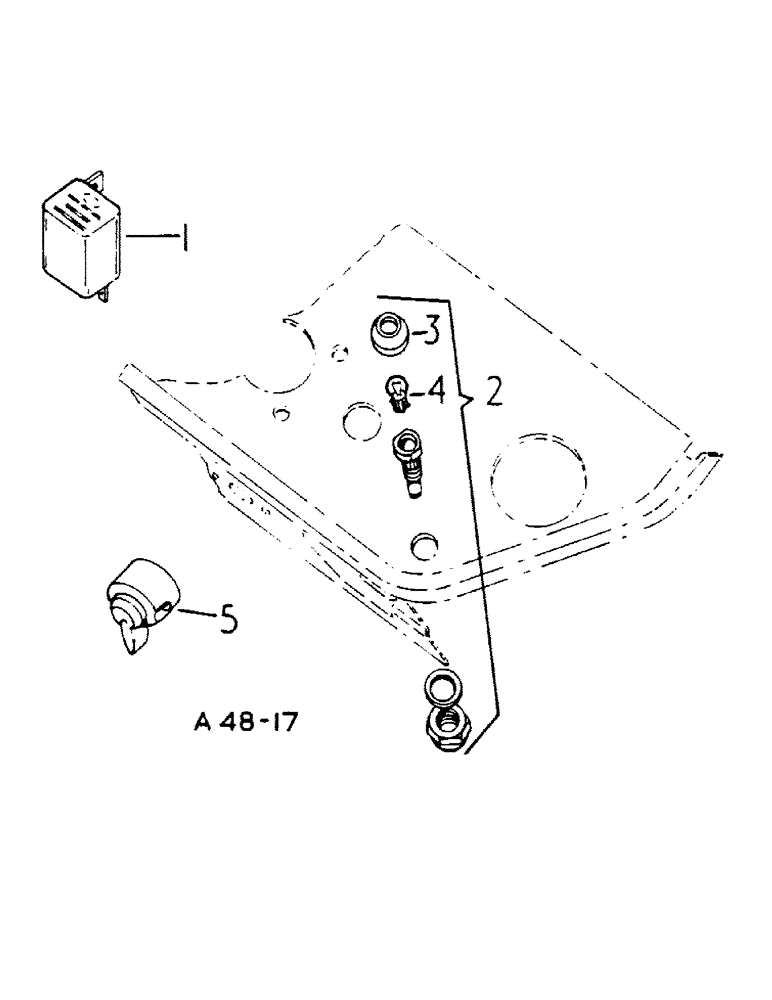 Схема запчастей Case IH 444 - (3-32) - DIRECTION INDICATOR INSTRUMENTS (04) - ELECTRICAL SYSTEMS