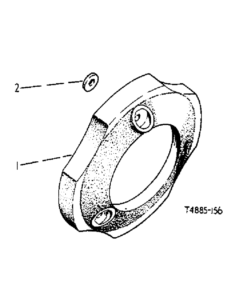 Схема запчастей Case IH 276 - (6-42) - FRONT WHEEL WEIGHTS (06) - POWER TRAIN