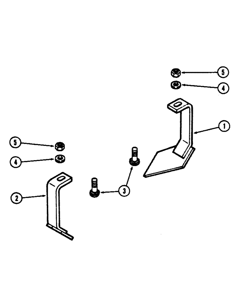 Схема запчастей Case IH E30 - (094[2]) - SCRAPERS, FRONT AND REAR, WING GANG, 10-1/2 INCH (266.7 MM), MODEL 11-360 