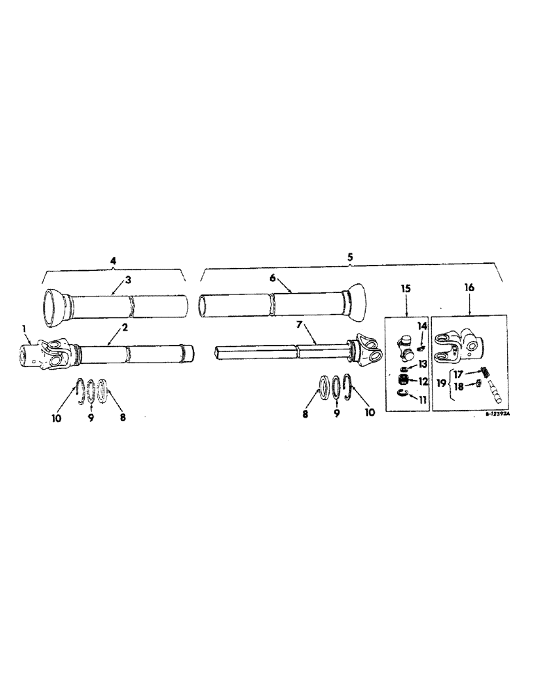 Схема запчастей Case IH 120 - (D-13) - POWER DRIVE EQUIPMENT, ROCKWELL STANDARD, NOT FOR USE WITH HAY CONDITIONER 