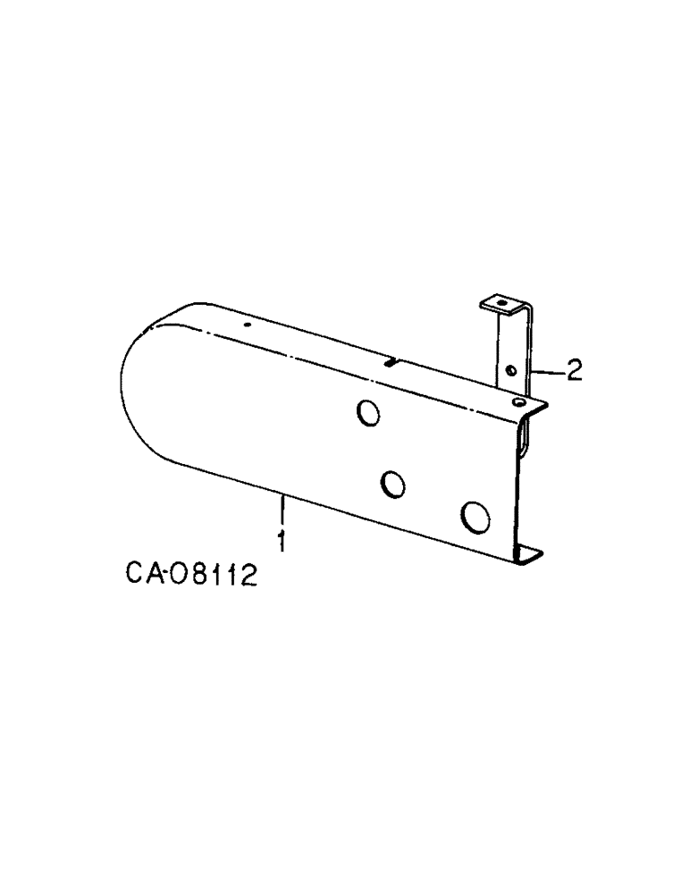 Схема запчастей Case IH 800 - (13-11) - EARLY RISER PLATE PLANTER UNIT, CHAIN GUARD ATTACHMENT, QUANTITIES ARE SHOWN PER ROW (09) - CHASSIS/ATTACHMENTS