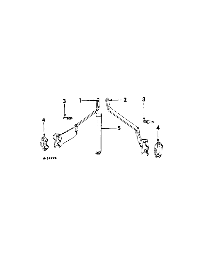 Схема запчастей Case IH 259 - (N-7) - THREE-POINT HITCH 