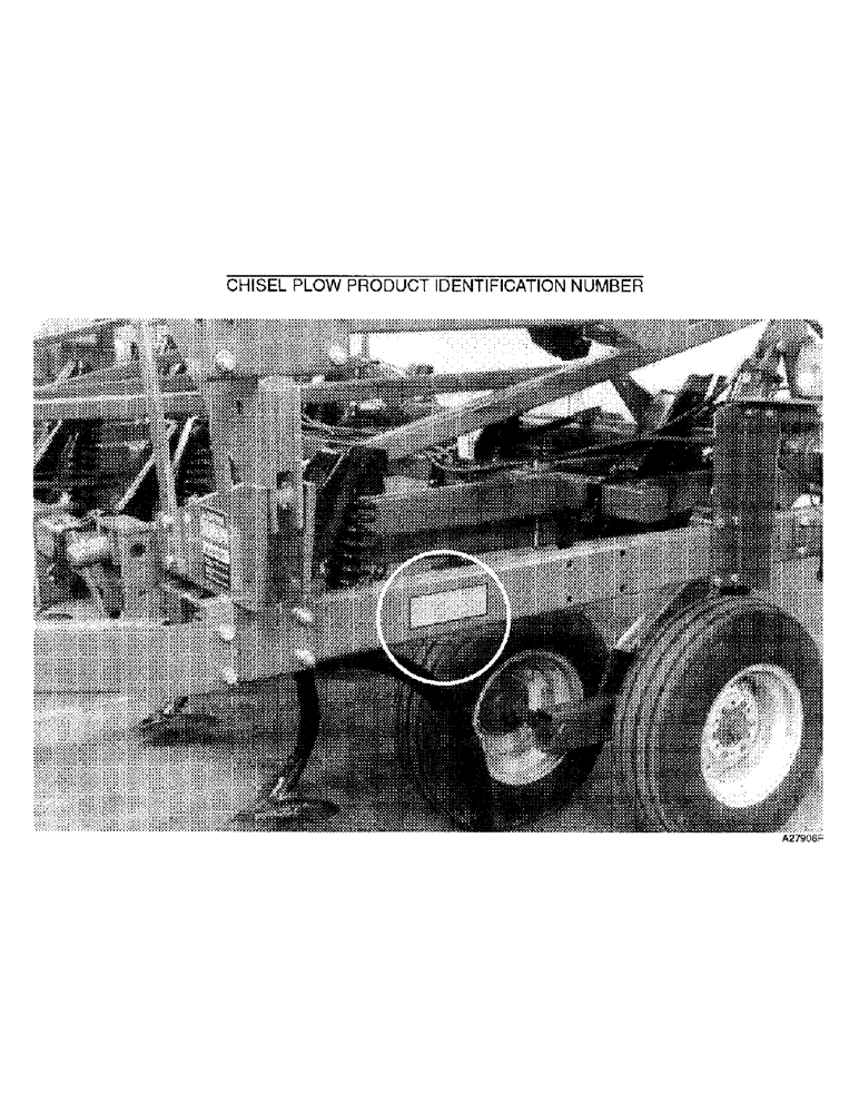 Схема запчастей Case IH 5800 - (1-02) - LOCATION OF SERIAL AND PRODUCT IDENTIFICATION NUMBERS (00) - PICTORIAL INDEX