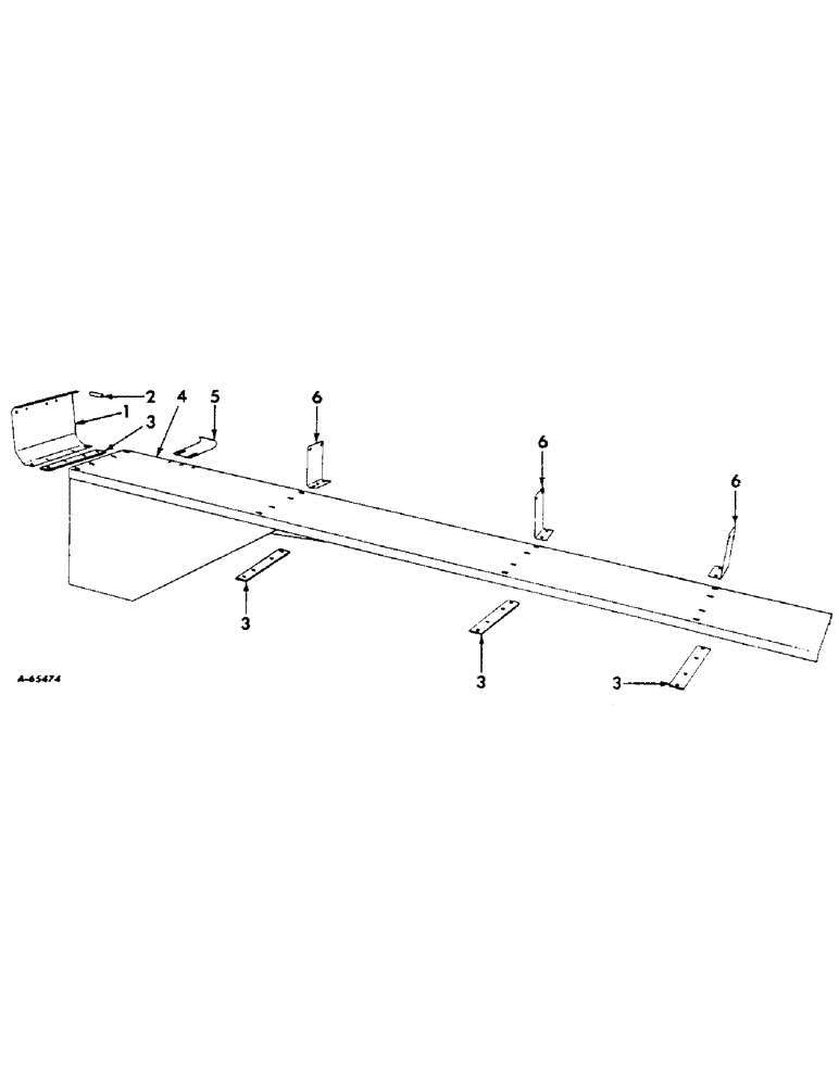 Схема запчастей Case IH 414 - (034) - PLANT GUIDES (60) - PRODUCT FEEDING
