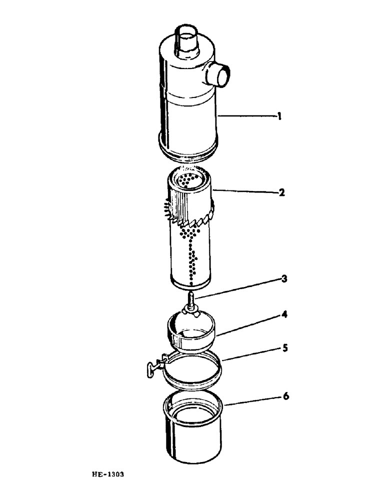 Схема запчастей Case IH 275 - (E-09) - FUEL SYSTEM, AIR CLEANER, DONALDSON (02) - FUEL SYSTEM