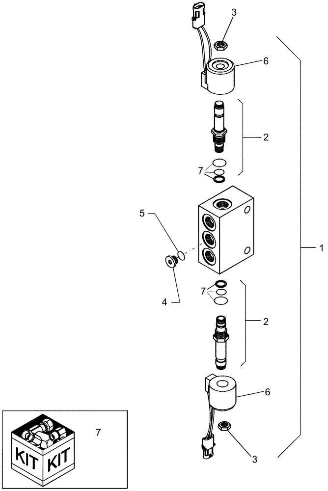 Схема запчастей Case IH 1250 - (35.138.16[02]) - HYDRAULICS - ASSEMBLY, VALVE MARKER 87463248 ASN Y9S007001 (35) - HYDRAULIC SYSTEMS
