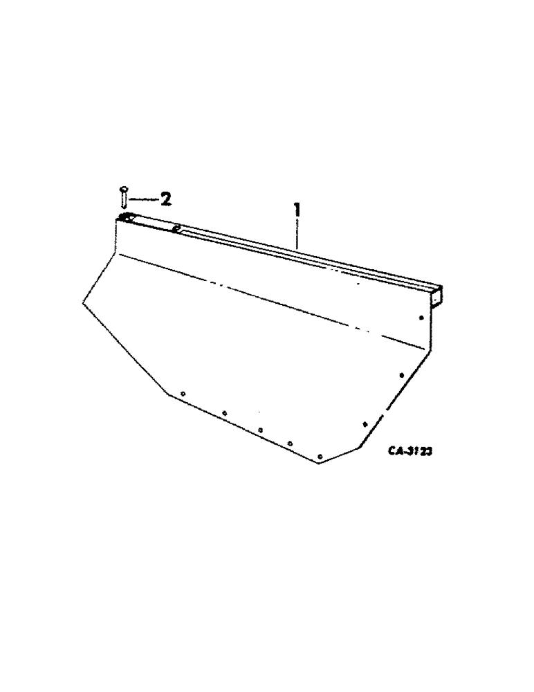 Схема запчастей Case IH 990 - (S-38) - WINDOW SHEETS COMPLETING PACKAGE 