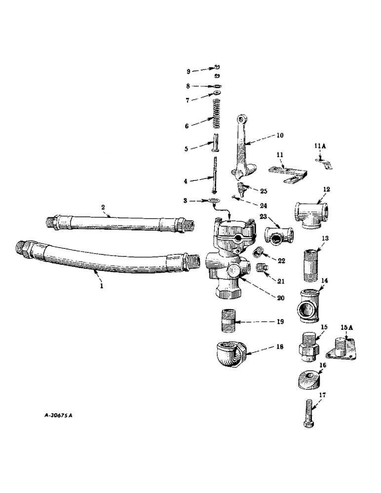 Схема запчастей Case IH SUPER M-TA - (386) - HYDRAULIC SYSTEM, AUXILIARY CONTROL VALVE AND CONNECTIONS, WITH ENGINE-DRIVEN PUMP, SPECIAL (07) - HYDRAULIC SYSTEM