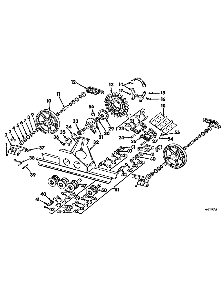 Схема запчастей Case IH 403 - (308) - TRACK, CHAIN AND FRAME (88) - ACCESSORIES