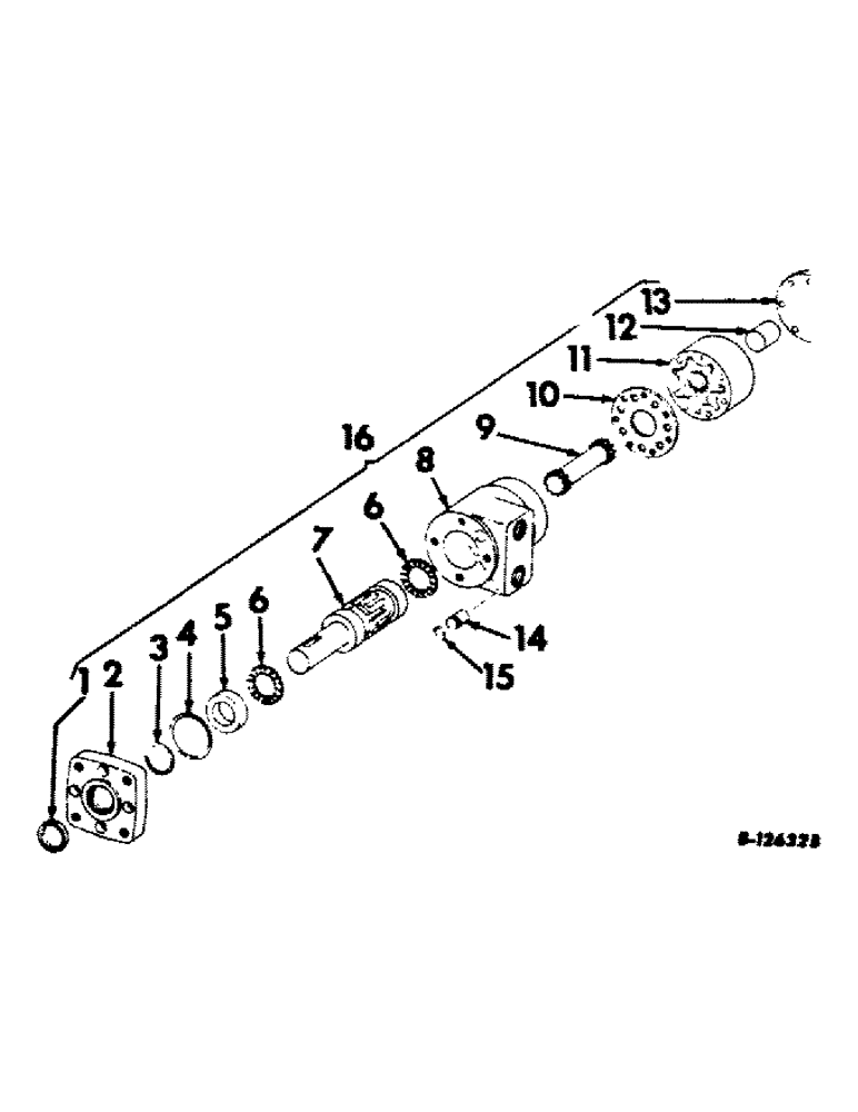 Схема запчастей Case IH 403 - (187) - REEL DRIVE MOTOR, S/N 1523 AND BELOW (58) - ATTACHMENTS/HEADERS