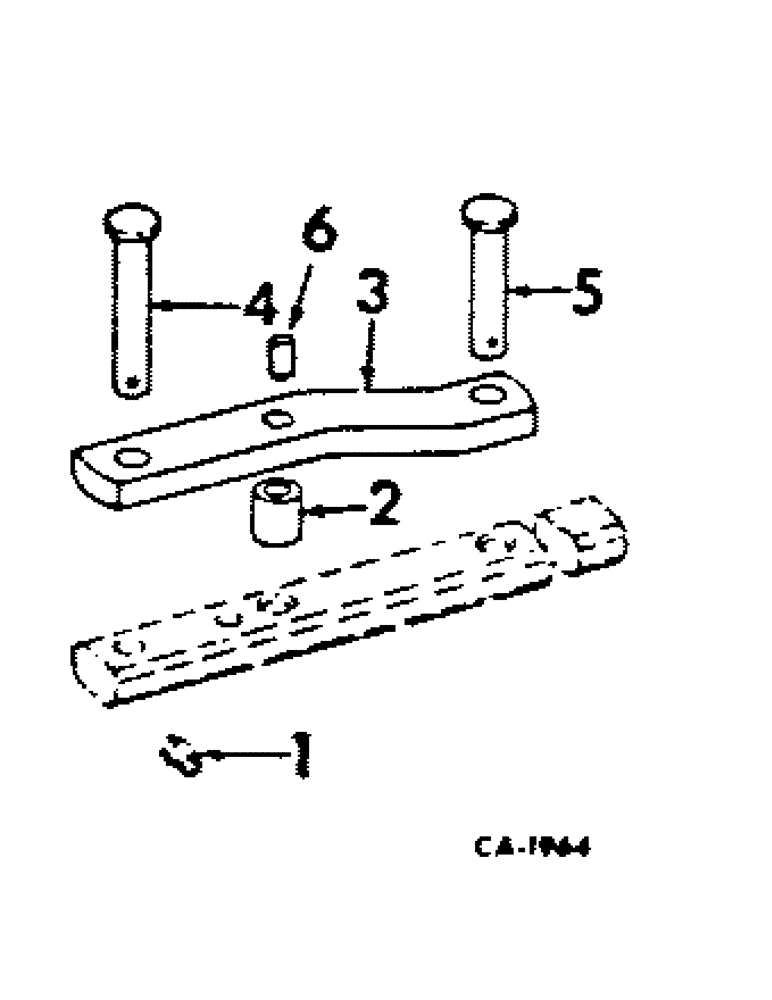 Схема запчастей Case IH 756 - (K-05) - DRAWBARS AND HITCHES, HAMMER STRAP, TRACTOR W/ TWO OR THREE POINT HITCH TELESCOPING SWINGING DRAWBAR Drawbars & Hitches