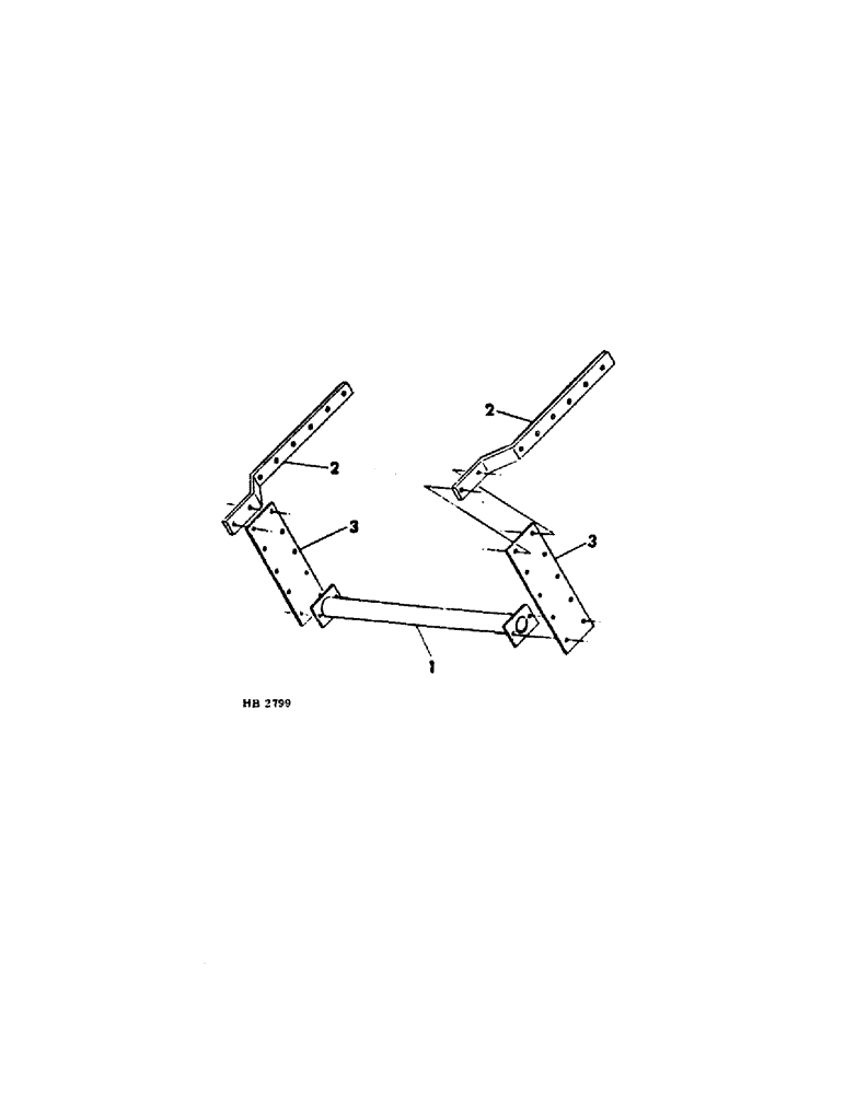 Схема запчастей Case IH DUAL - (C-26[2]) - BREAKOVER BAR 