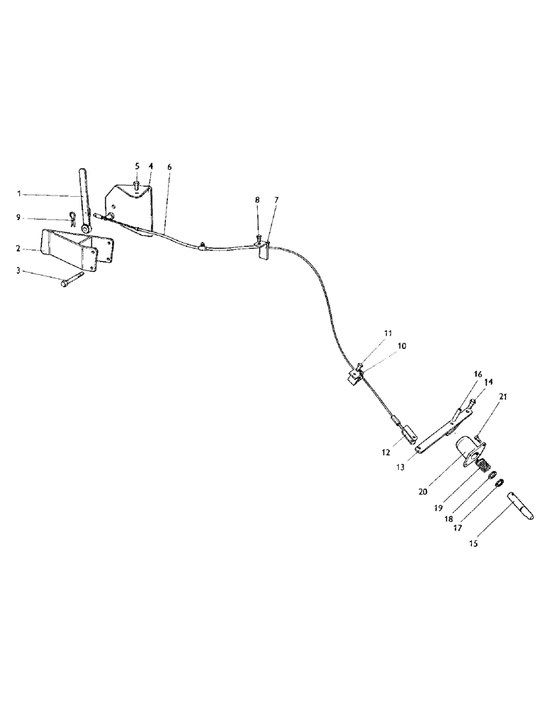 Схема запчастей Case IH LF-SERIES - (08) - BUCKET DUMP MECHANISM, MECHANICAL, LF12M MODEL 1212, 1210, LF9M 996, 995, 990, LF8M MODEL 885 