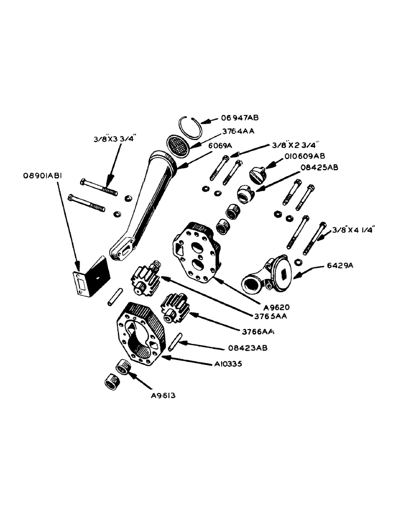 Схема запчастей Case IH 930 - (2-112) - HYDRAULIC PUMP, 15 GALLON PER MINUTE CAPACITY (08) - HYDRAULICS