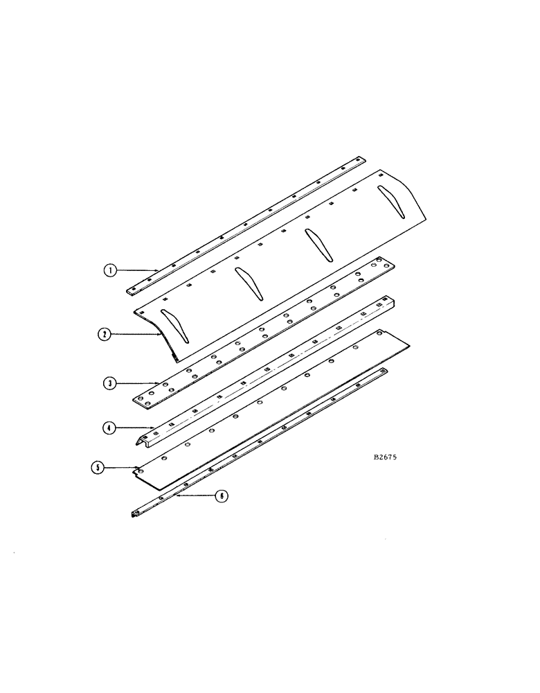 Схема запчастей Case IH 1660 - (072[A]) - HINGED FEED PLATE FOR FEED SPOUT (60) - PRODUCT FEEDING